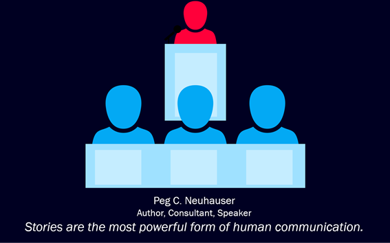 Stories are the most powerful form of human communication.