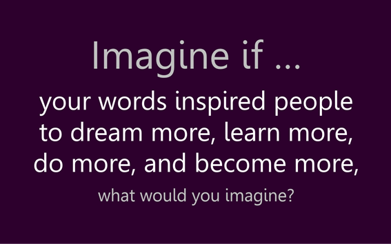 Imagine If ...